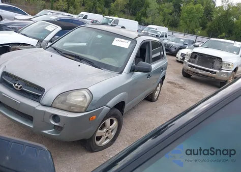 2007 Hyundai Tucson Gls from USA, damaged, VIN KM8JM12B27U649116